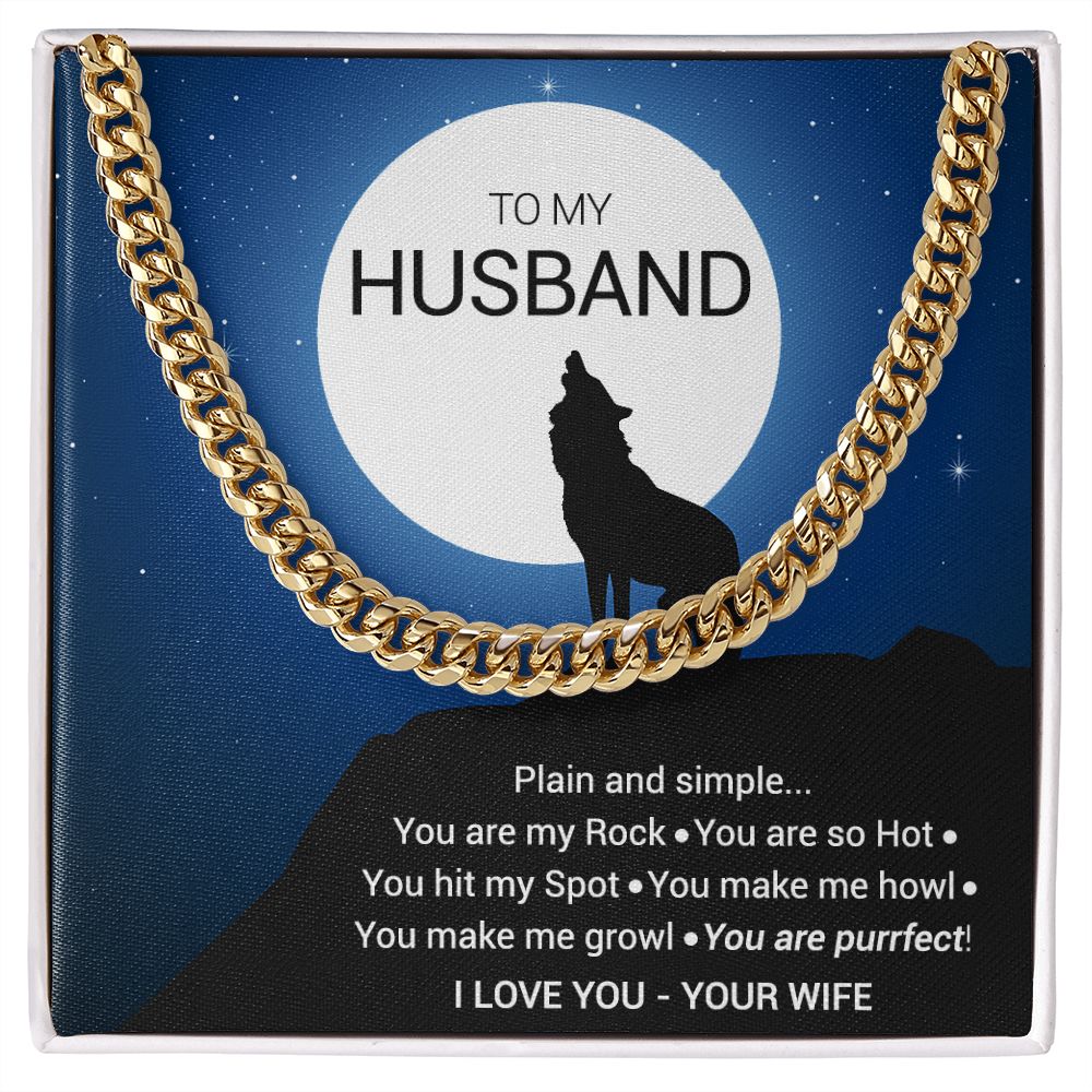 To My Husband - Plain & Simple