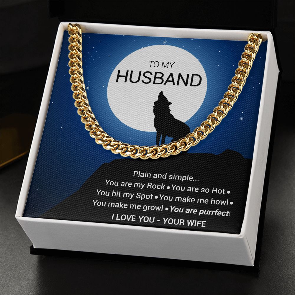 To My Husband - Plain & Simple