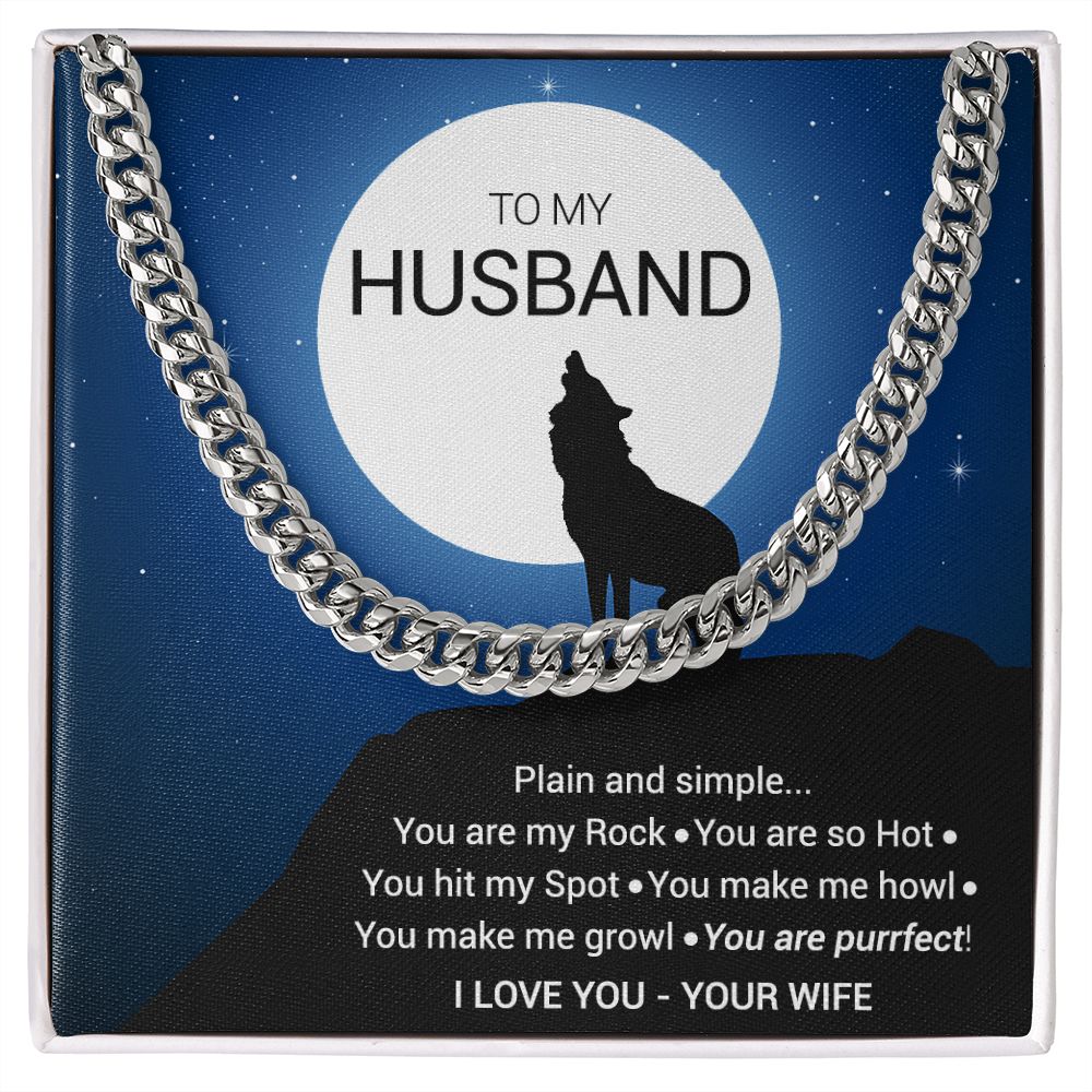To My Husband - Plain & Simple