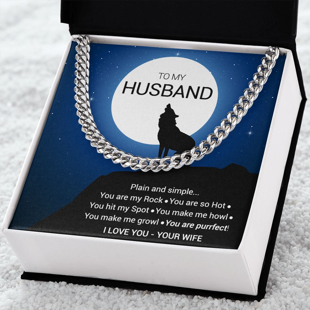 To My Husband - Plain & Simple