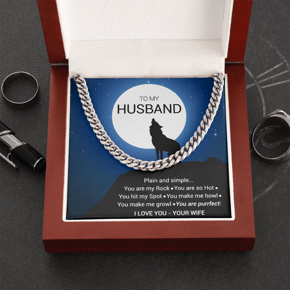 To My Husband - Plain & Simple