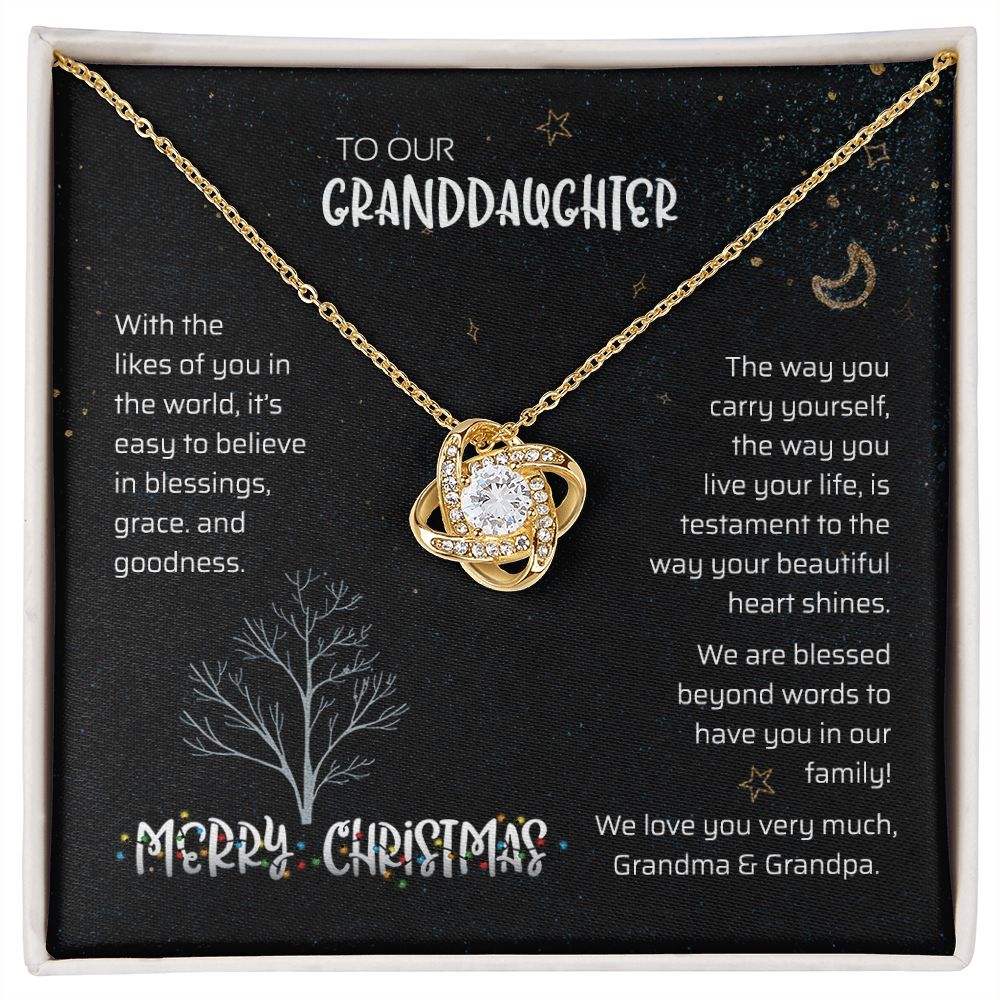 To Our Granddaughter - Blessed