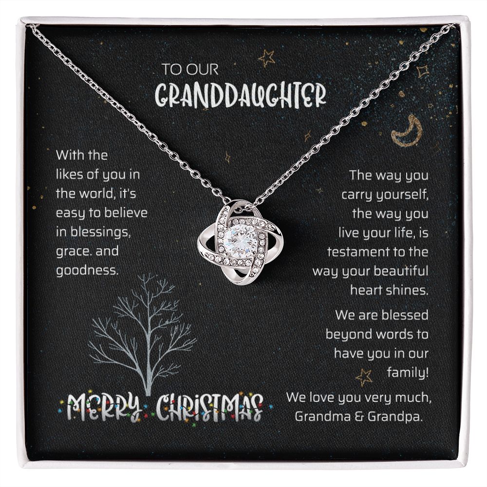 To Our Granddaughter - Blessed